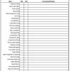 More information about "Equipment Check List"