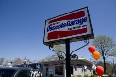 Osceola Garage Sign