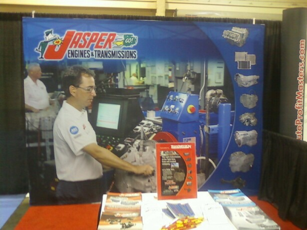 Jasper Booth at the NACE/CARS Convention, Las Vegas 2010