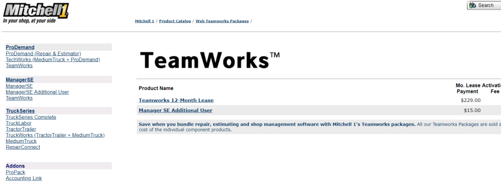 Mitchell Teamworks