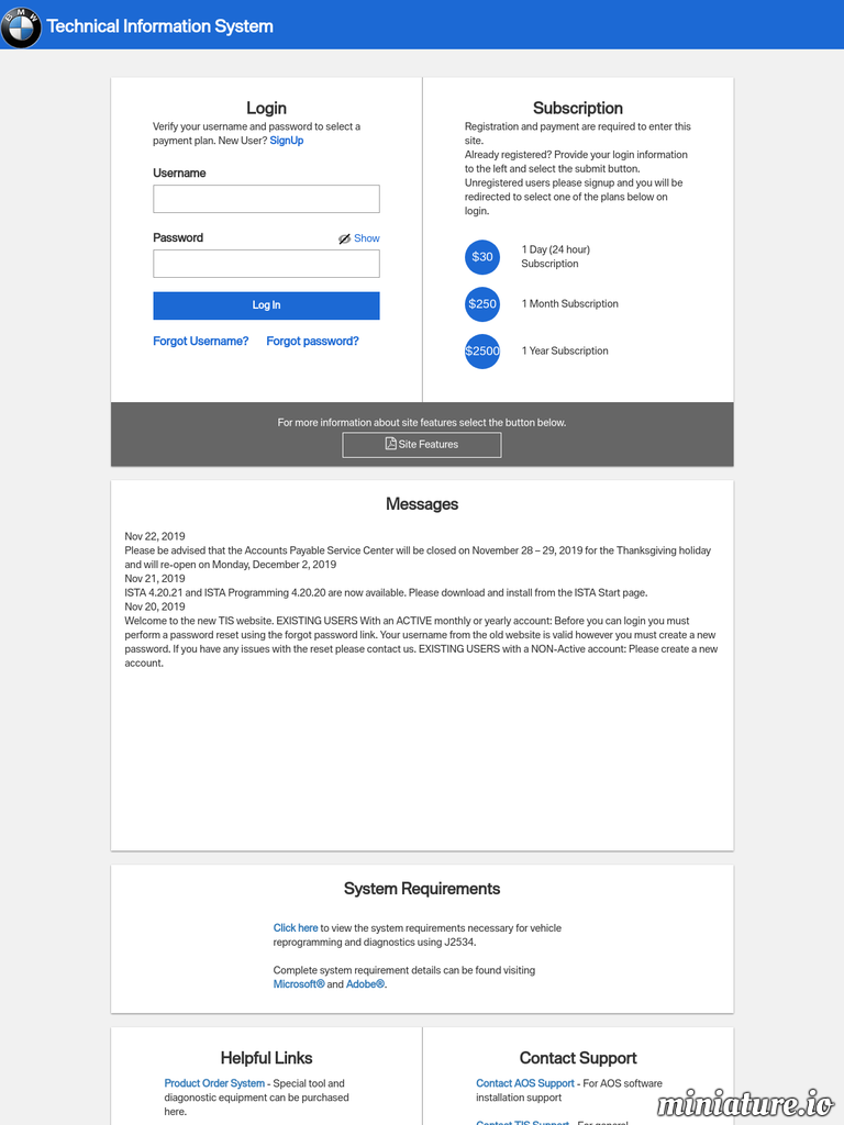 More information about "BMW OEM Tech Info"